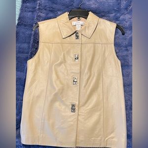 Lisa International Lambs Wool Vest sized L